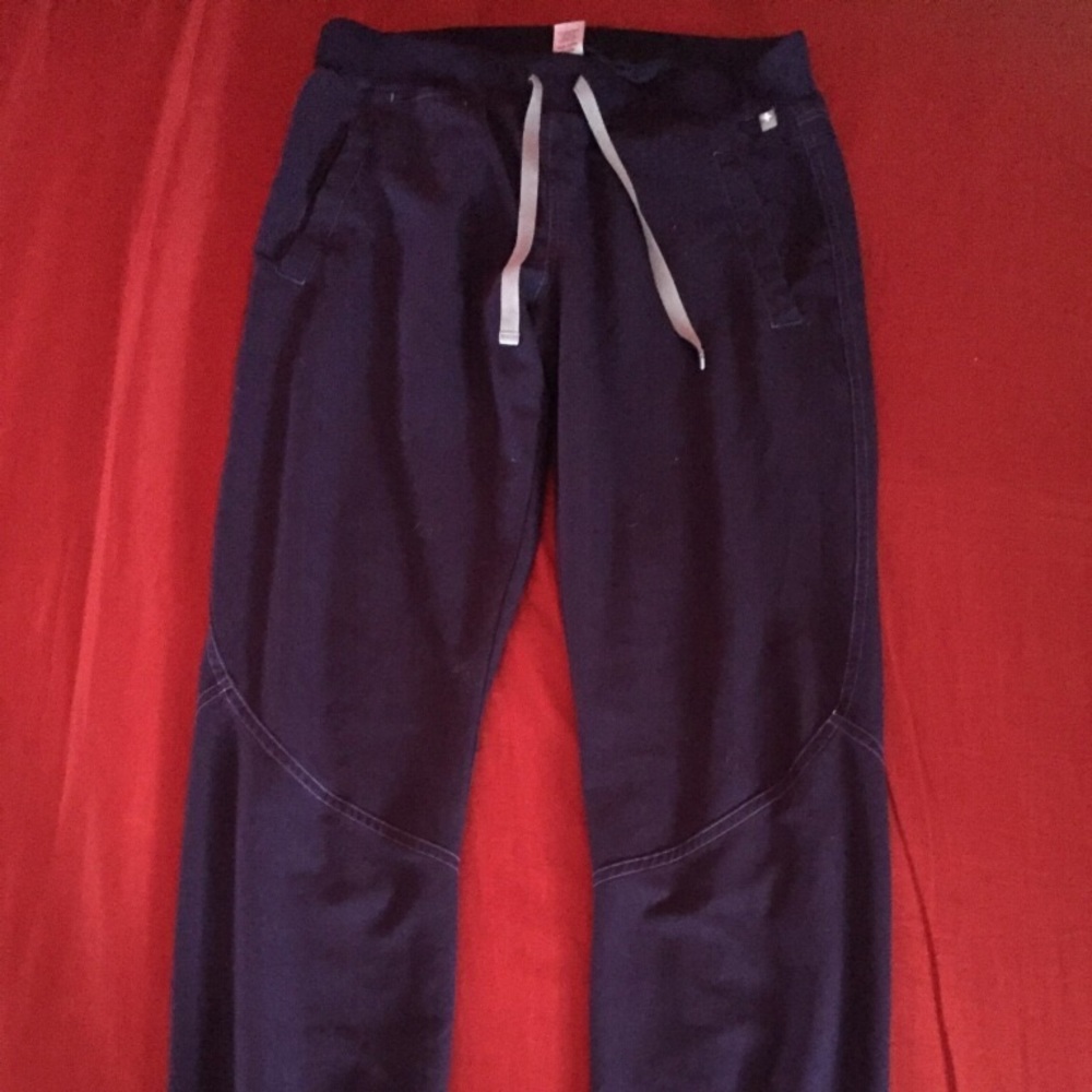 Purple fig jogger scrub bottoms